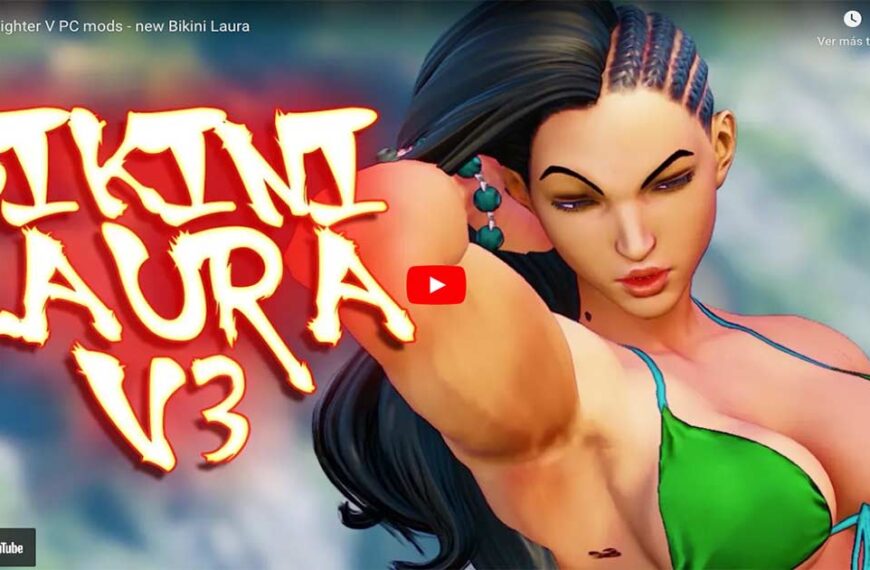 Mod desnuda a Laura de Street Fighter V