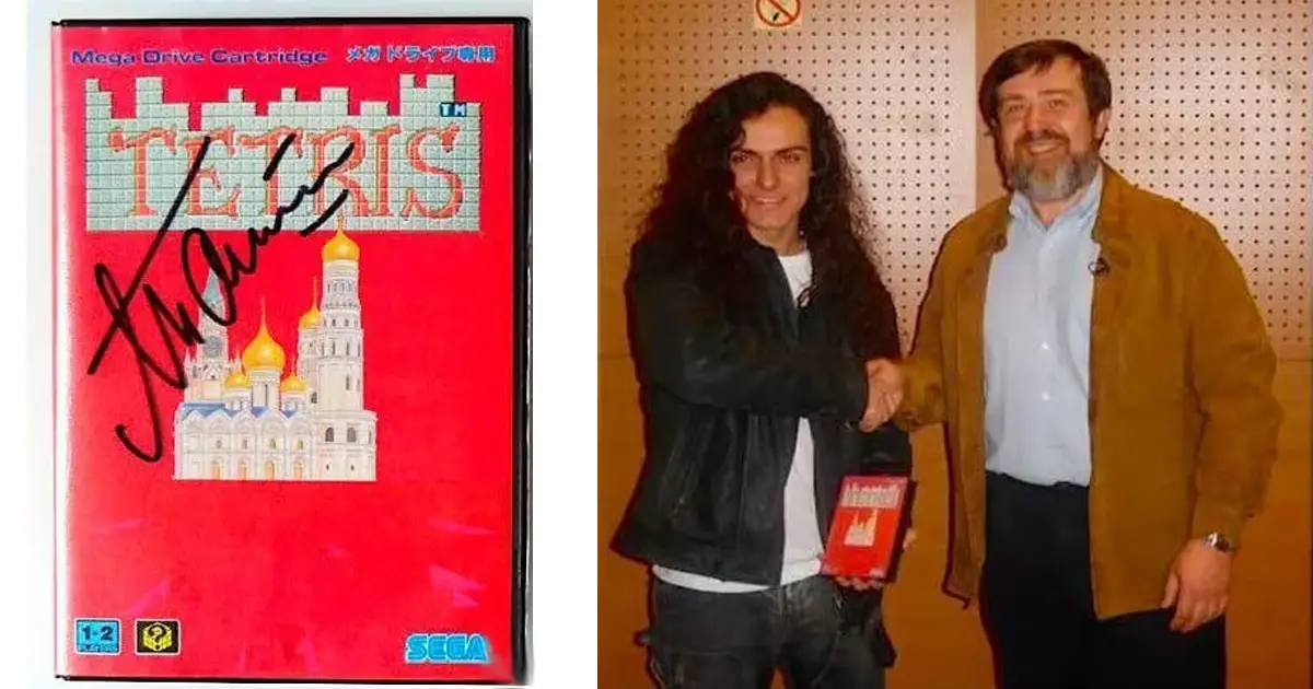 Tetris de un millón firmado por el propio Alekséi Pázhitnov