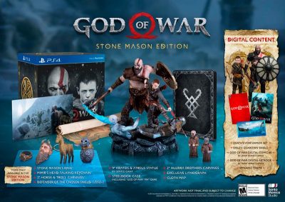 Revelada la edición God of War Stone Manson