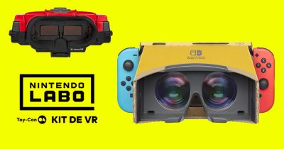 Nintendo anuncia Labo: VR Kit El visor de Realidad Virtual
