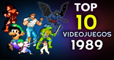 TOP 10 MEJORES VIDEOJUEGOS DE 1989