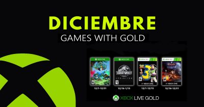 Xbox Live Gold: Juegos para Diciembre