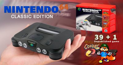 Nintendo 64 mini es oficialmente anunciado
