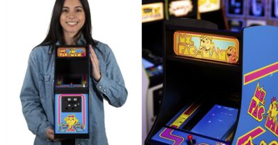 Conoce la réplica mini más realista del Arcade Ms Pac-Man