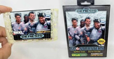 Ghostbusters: Special Edition de Genesis incluye cartucho que brilla en la…