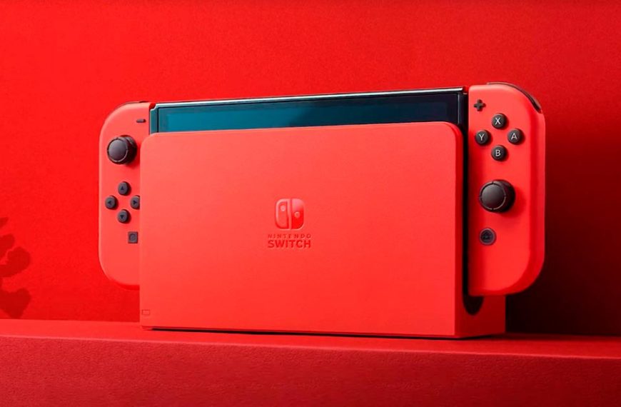 Nintendo Switch OLED edición Mario se anuncia oficialmente
