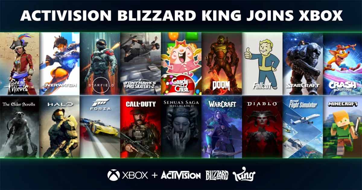 CMA aprueba adquisición: Activision Blizzard ya es parte de Xbox