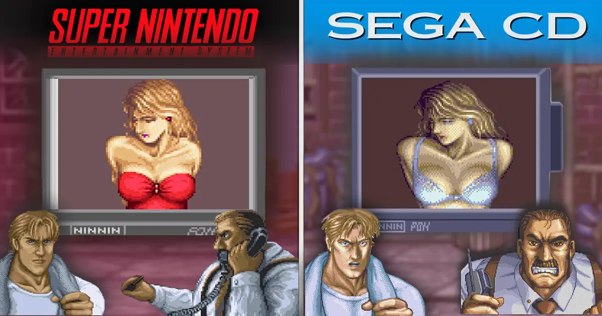 Final Fight: SNES vs Sega CD/Mega CD – Comparativo Gráfico