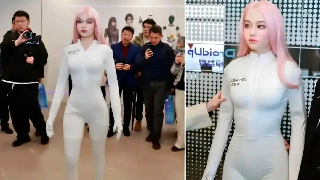 Moya la primer robot con IA y piel "humana"
